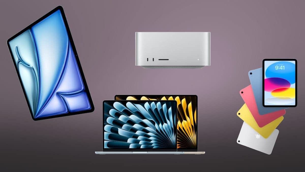 भारत में शुरू हुई iPad Air M3 और MacBook Air M4 समेत इन प्रोडक्ट्स की बिक्री, जानें कीमत और फीचर्स भारत में शुरू हुई iPad Air M3 और MacBook Air M4 समेत इन प्रोडक्ट्स की बिक्री, जानें कीमत और फीचर्स